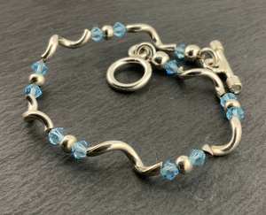 Pulsera de Plata de Ley Vintage con Circonitas Cúbicas en Espiral, Hecha a Mano, Elegante y Brillante, Regalo para Mujer - Product Image 5