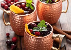 Copper Moscow mule mug set for elegant festive cocktail hosting hammered finish metal <b>cups</b> durable <b>reusable</b> party mugs - Product Image 3