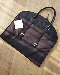 กระเป๋าใส่เสื้อผ้าแบบพับได้ ผ้าแคนวาสคุณภาพสูง พรีเมียม กันน้ำ สายสะพายไหล่ สำหรับเดินทาง รุ่น LCGB-0001 รับผลิตแบบ OEM - Product Image 2