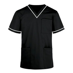 Dernière conception – Blouses médicales unisexes élégantes pour infirmières – Chemises en toile respirantes à séchage rapide pour professionnels hospitaliers - Product Image 4