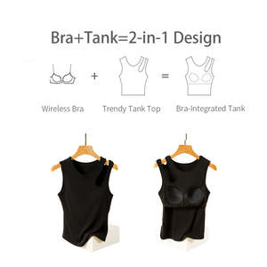 Débardeur court côtelé sculpté Urban Edge pour un style urbain, coupe rebelle, haut extensible sculptant le corps - Product Image 2