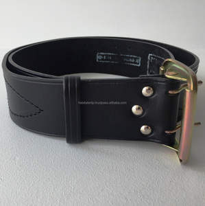 Ceintures en cuir véritable sur mesure, brodées, avec boucle à fil, d'inspiration historique russe de 1940 - Product Image 4