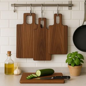 Planche à découper en bois d'acacia 280x180mm, planche à découper en bois massif, planche de préparation de cuisine, vente en gros d'usine OEM - Product Image 1