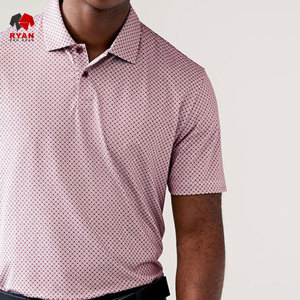 เสื้อโปโลดีไซน์สั่งทำพิเศษสำหรับผู้ชายจาก Ryan Pro Gear เนื้อผ้าระบายอากาศได้ดี สวมใส่สบาย ปกคอเสื้อพับได้ เป็นมิตรต่อสิ่งแวดล้อม - Product Image 3