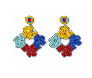 Colorful Embroidery Beaded Feather Leaf Stud Earrings Unique Stylish Women Handmade Fancy Boho Statement Dangle Jewelry Woman - Product Image 3