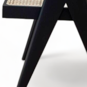 Reposabrazos de Ratán Antiguo de Estilo Casual Moderno con Estructura de Madera de Teca y Diseño Minimalista para Muebles del Hogar - Product Image 6