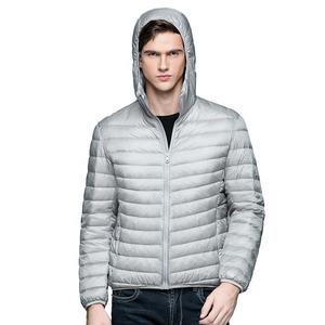 OEM/ODM-Chaqueta acolchada para hombre, abrigo cortavientos personalizado, brillante, de burbujas, para invierno - Product Image 6