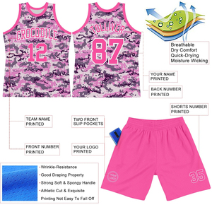 Fournisseur en gros d'uniformes de basketball personnalisés, maillots et shorts de sublimation premium, vêtements de sport - Product Image 3