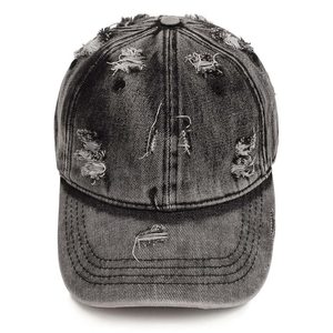 Gorra de béisbol de perfil bajo, sin estructura, desgastada, estilo vintage, descolorida, para papá - Product Image 5