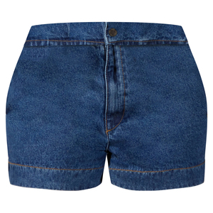 Bulk order women shorts denim shorts high waist summer shorts daily casual <b>comfort</b> wear export quality - Product Image 3