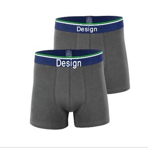 Service OEM Conception personnalisée Taille moyenne Caleçons pour hommes Offre Spéciale sous-vêtements tricotés en pur coton doux et respirant directement de l'usine - Product Image 5