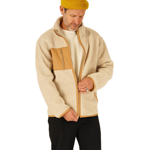 Veste polaire homme d'extérieur 330 GSM anti-boulochage chaude respirante entièrement zippée col montant randonnée trekking décontractée OEM personnalisable - Product Image 2