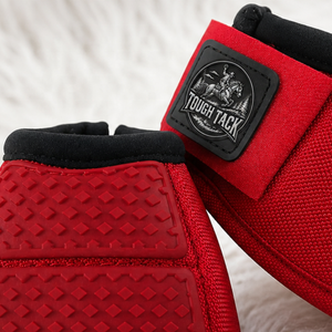รองเท้าบู๊ตป้องกันกีบม้า TOUGH TACK No Turn สีแดง - Product Image 4