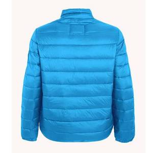 Chaqueta Acolchada Personalizada, Chaqueta de Burbujas, Relleno de Poliéster Grueso, Teñido Liso, Impermeable para Otoño e Invierno, para Hombre y Mujer, Cuello Alto - Product Image 2