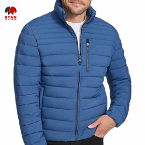 เสื้อแจ็กเก็ตขนเป็ดสำหรับผู้ชายเสื้อแจ็กเก็ตมีซิปดีไซน์ตามสั่งสำหรับผู้ชายปรับแต่งโลโก้ได้ตามต้องการ - Product Image 2