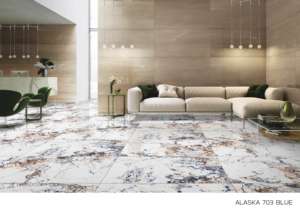 กระเบื้องพอร์ซเลนเคลือบเงาเอลิเท็กซ์ ขนาด 600x1200 มม. รูปแบบขนาดใหญ่ พื้นผิวขัดเงาคุณภาพพรีเมียม สำหรับตกแต่งผนังและพื้นภายในและภายนอกอาคาร ดีไซน์ทันสมัย พลัส - Product Image 3