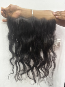 ผมต่อแบบ HD Frontals closure hair extensions มีหลายขนาดและเนื้อสัมผัส ขนาด 13*4 ผมต่อแบบธรรมชาติ คุณภาพดีที่สุด จำหน่ายแบบขายส่ง - Product Image 2