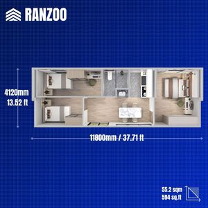 <span class=keywords><strong>Casa</strong></span> Móvil Estándar Australiana de Instalación Rápida, Sin Trabajos de Interior, Techo a Dos Aguas, Vida en el Campo - Product Image 5