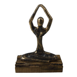 Figura Humana Bailando en Latón y Aluminio para Decoración del Hogar, Oficina, Mesa o Escuela, Última Llegada - Product Image 3