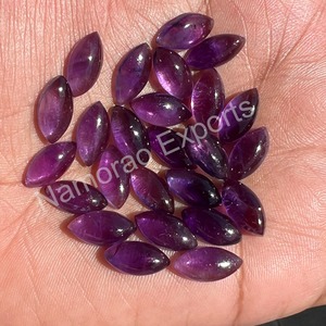 Ametista Natural, Corte Cabujón Marquise, 4x8mm 10x20mm, Lote de Piedras Preciosas Sueltas de Amatista, Precio al por Mayor, para Fabricación de Joyas - Product Image 4
