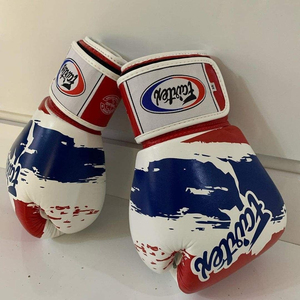 ถุงมือชกมวย MMA แบบสั่งทำพิเศษ Fair tex คุณภาพสูง หนัง PU กันลม น้ำหนักเบา สำหรับทุกเพศ ถุงมือชกมวยซานด้า มวยไทย - Product Image 2