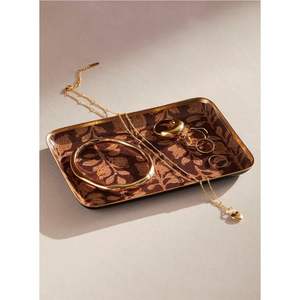 Bandeja de Servir Rectangular de Metal con Diseño de Cuadros Verdes, Hecha a Mano, para Comida, Decoración de Mesa de Café, Hogar, Hotel y Cocina - Product Image 6