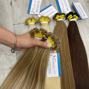 Nuevo en Febrero: Extensiones de Cabello Humano Natural Liso con Punta de Queratina, 100% Sin Procesar, Ultra Discretas, Mini Puntas Planas - Product Image 3