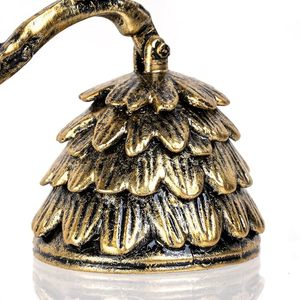 Brass Squirrel <b>Pinecone</b> Aroma Burner Decorative Candle snuffer for Aromatherapy Home Decor - Product Image 6