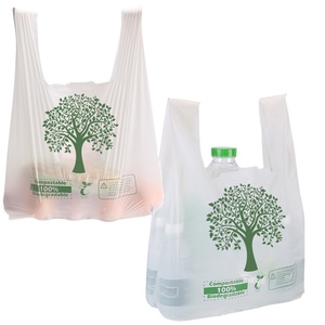 Custom Logo Compostable PBAT+PLA+STARCH Biodegradable Trash Liner Eco-Friendly Cornstarch Epi <b>Bin</b> Liner Plastic Bags Vietnam - Product Image 3