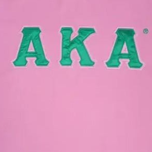 Camiseta de Lujo para Mujer AKA, Negra, de Algodón Premium, Cuello Redondo, Manga Corta, con Letras AKA, Camiseta de Moda de la Hermandad Griega - Product Image 4