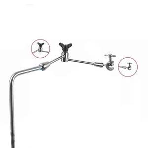 High Quality Angled Articulating Arm Rack Clamp German Stainless Steel Surgical Autoclavable <b>Instrument</b> CE ISO Approved by tegra - Product Image 2