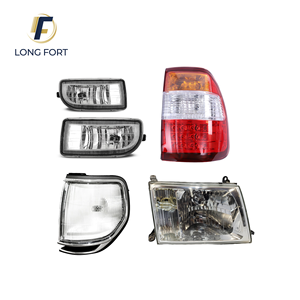 Conjunto de Faros Delanteros, Faros Antiniebla y Luces Traseras 81610-90A02 12V para Reparación y Reemplazo de Automóviles para TOYOTA LAND CRUISER FJ62 - Product Image 1