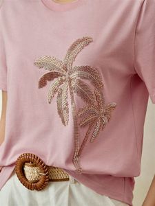 เสื้อแขนกุดผ้าฝ้ายสีครีมลายดอกไม้พิมพ์ลายศิลปะพื้นบ้านโดย MS Handicraft - Product Image 5