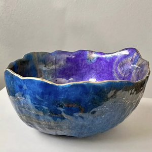 Craft Exim Handcrafted <b>Epoxy</b> Resin Bowl Decorative Serving Organizer Gift Home <b>Table</b> Centerpiece Customizable Party Durable - Product Image 3