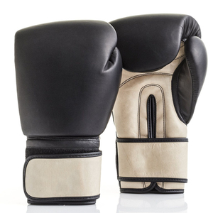 Gants d'entraînement de boxe professionnels en cuir véritable personnalisés, confortables et durables, avec couleur et logo personnalisés - Product Image 1