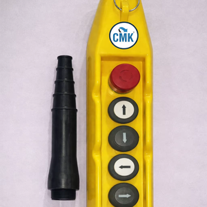 Estación de Control Colgante CMK de 6 Botones para Grúa EOT, Marca CMK, Modelo PLN, IP65, 440V, 400A, Cuerpo de Plástico de Alta Resistencia - Product Image 1