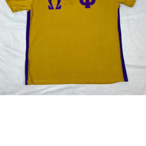 เสื้อยืดคอกลมแขนสั้นผู้ชาย ผ้าฝ้าย 100% สีพื้น โอเมก้า พีเอสไอ ฟี ทรงปกติ ระบายอากาศได้ดี น้ำหนัก 220 กรัม ผลิตตามสั่ง โรงงาน ODM - Product Image 4