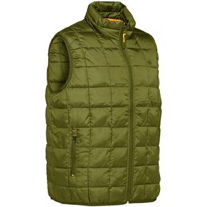Gilet matelassé d'hiver respirant sans manches à col mandarin de couleur unie pour homme, vente en gros - Product Image 4