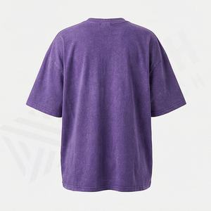 เสื้อยืดคอตตอน 100% ทรงโอเวอร์ไซส์ พิมพ์ลายกราฟิก สไตล์วินเทจ สีสันแบบแอซิดวอช  รับสั่งทำสีได้ตามต้องการ สำหรับผู้หญิง ไซส์พลัส พร้อมพิมพ์โลโก้ - Product Image 2