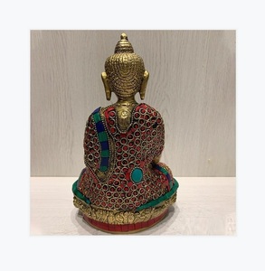 Top Demanded Decorative Brass Buddha Figurine for Hotel Decor or Office Table & Meditation Corner Available at Factory Price - Product Image 6