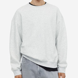 Sweatshirt Heavyweight Cotton Fleece Urban Style Relaxed Fit Drop Shoulder Custom Logo OEM ODM Bulk Supplier Sweatshirt - Product Image 4