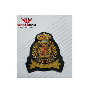 Badge en tissu personnalisé avec logo, badges brodés, patchs brodés à coudre ou thermocollants pour vêtements, patch tissé - Product Image 1