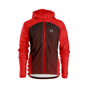 Veste coupe-vent à capuche zippée en nylon enduit 100% respirant, imperméable et à séchage rapide, de haute qualité, pour le printemps, style décontracté - Product Image 2