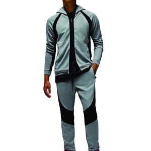 Pantalones Deportivos Grises y Negros para Hombre, Cintura Elástica con Cordón, Joggers Casuales, Transpirables, Tejidos, Estilo Otoñal - Product Image 6