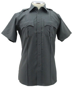 Chemise d'uniforme de sécurité unisexe en polyester/coton de haute qualité à manches courtes pour l'été – Vente en gros directe usine - Product Image 4