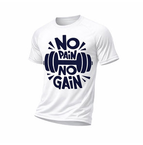 Camiseta Deportiva para Hombre, Cómoda, Elástica, para Gimnasio, Ejercicio, Running y Entrenamiento Deportivo - Product Image 1