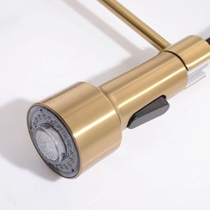 Rubinetto da Cucina Commerciale Monocomando con LED e Doccetta Estraibile per Lavello - Product Image 3