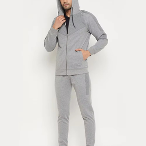 Conjunto de Sudadera con Capucha y Pantalones de Felpa de Algodón Grueso de 400 GSM Personalizado, Chándal para Hombre, Chándales Extra Grandes Lisos para Hombre FORTLEO IND - Product Image 3