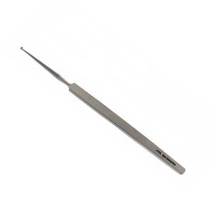 Fig.1 (1.5mm) Fig.2 (2.0mm) Fig.3 (2.5mm) Herramienta Oftálmica para Cirugía Ocular, Cureta Hebra Chalazion de 13cm de Longitud, Tamaños Personalizados Manuales - Product Image 4