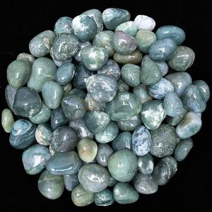 Piedra Natural de Ágata Musgosa Pulida al por Mayor, Fabricante y Proveedor de Gemas Curativas de Cristal de la India - Product Image 3